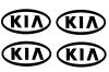 KIA felni matrica (4 db)
