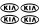 KIA felni matrica (4 db)