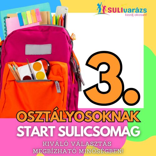 Iskolakezdési tanszercsomag 3. osztály Standard