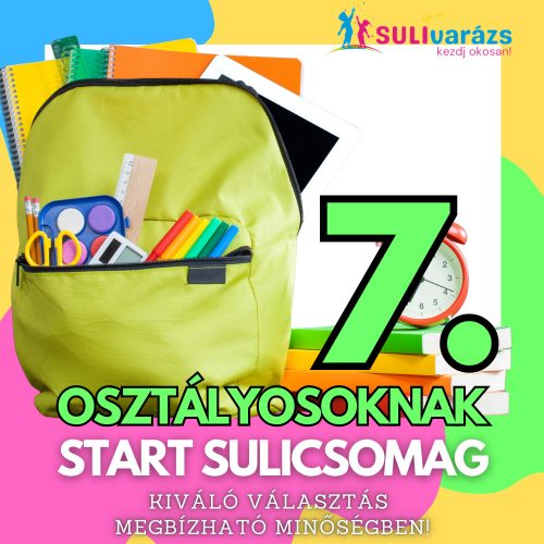 Iskolakezdési tanszercsomag 7. osztály Standard